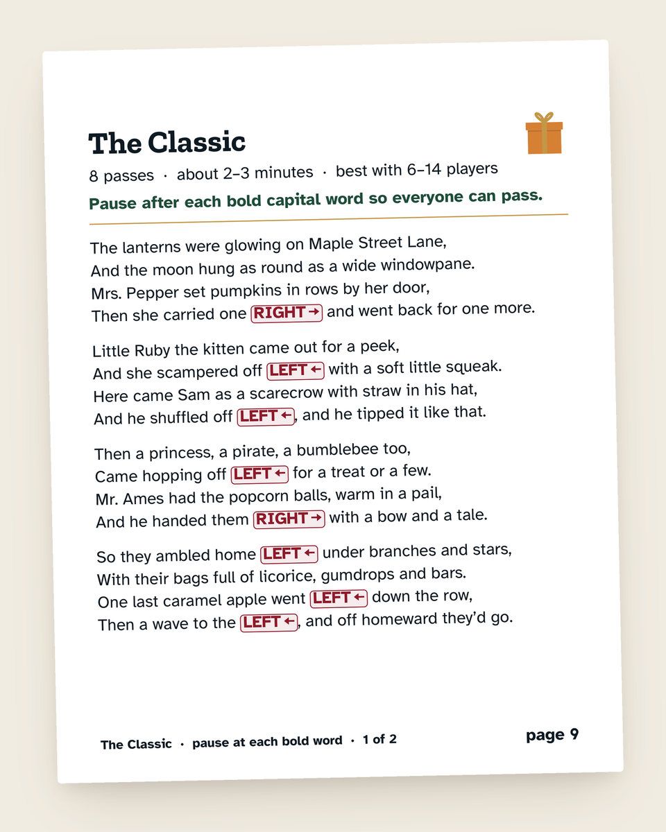 Halloween Party Pack: another page from the printable