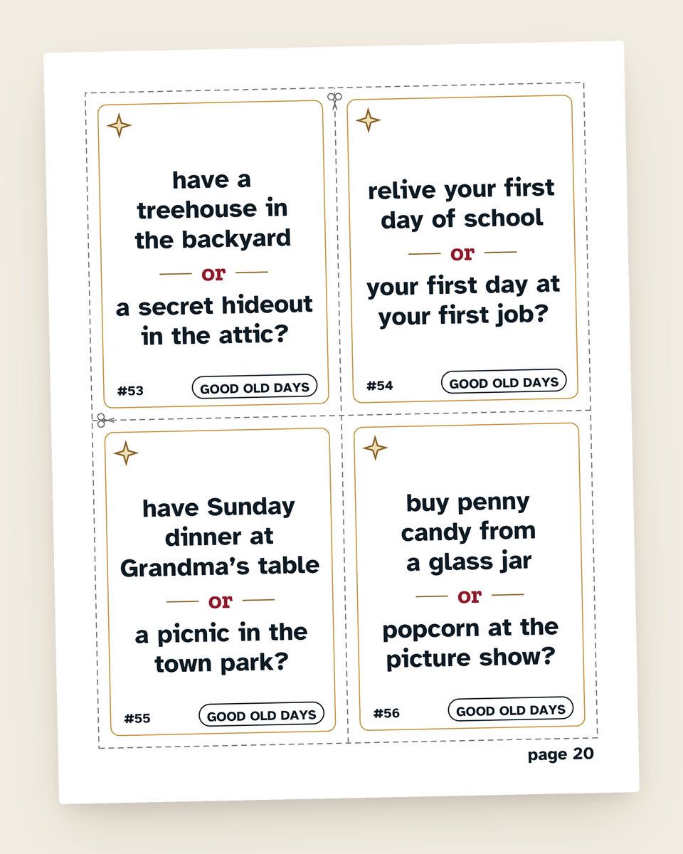 Games for Older Adults Bundle: another page from the printable