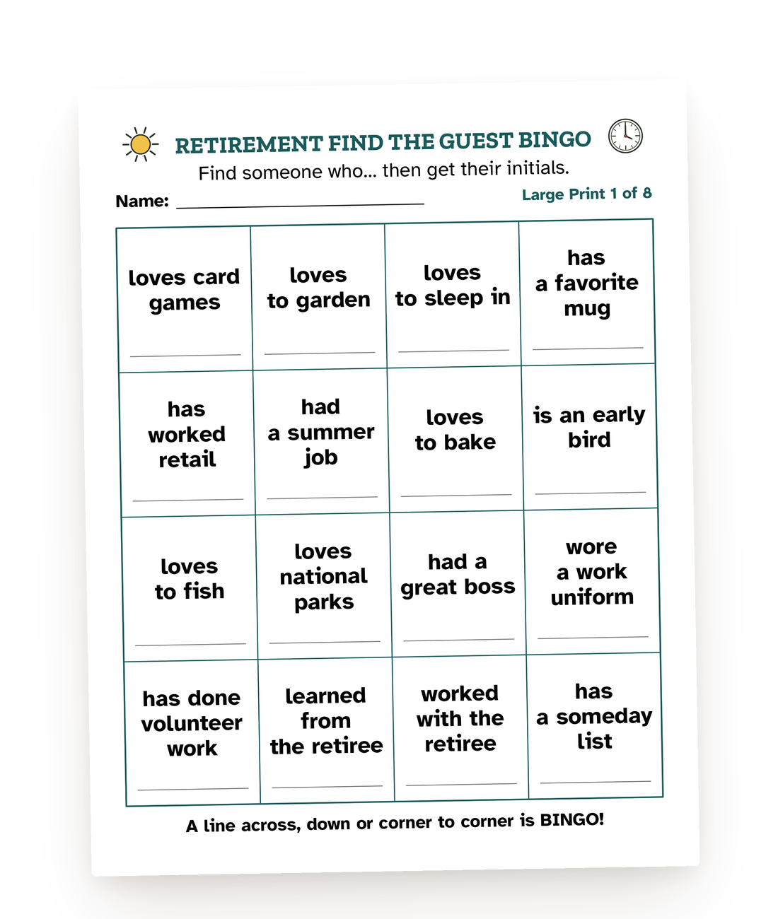 A page from a game in this guide