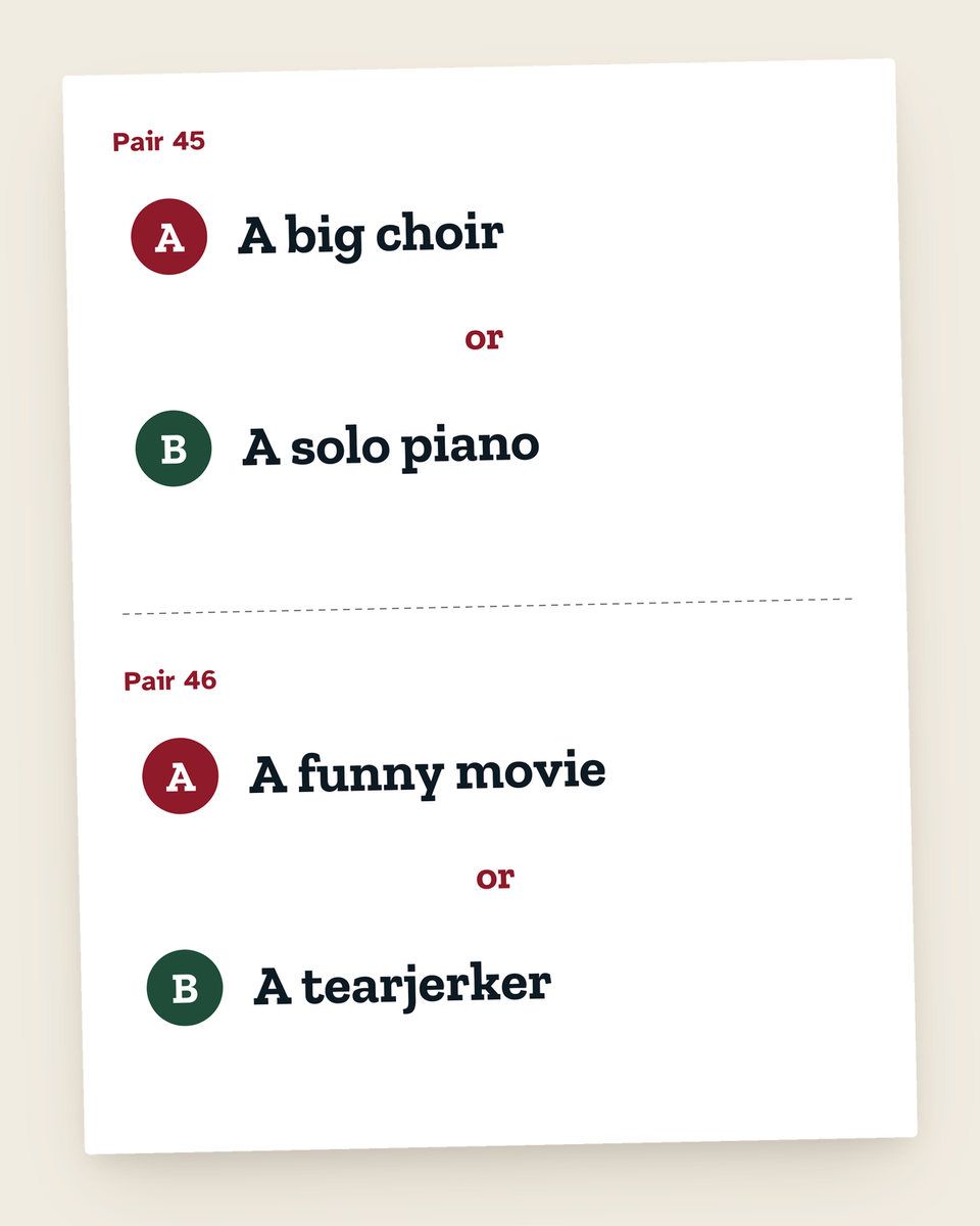 Christmas This or That: another page from the printable