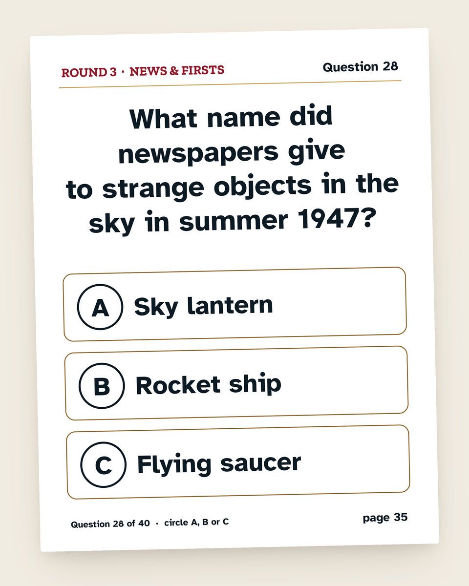 1947 Trivia: Turning 80: a page from the printable