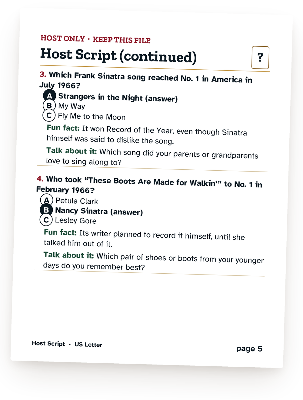 A page from a game in this guide