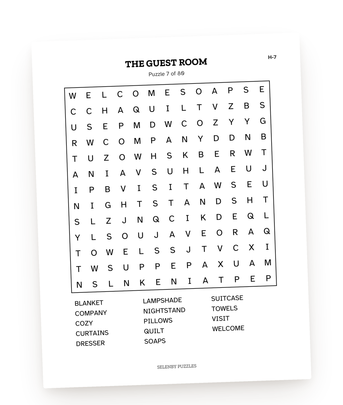 A page from a game in this guide