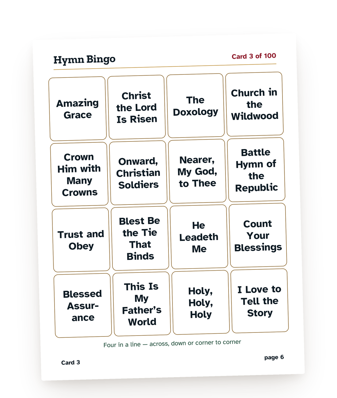 A page from a game in this guide
